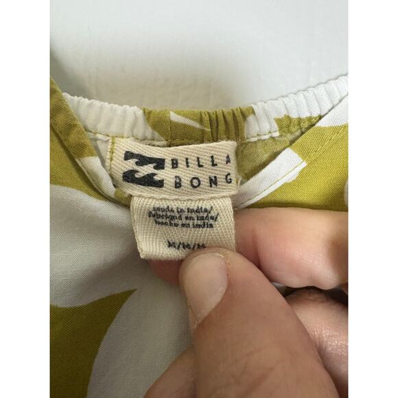 Billabong Medium Floral Adjustable Spaghetti Strap Slip Sundress Surfer Dress - Picture 2 of 4